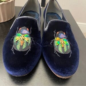Tory Burch beetle loafers